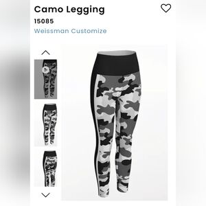 Weissman Camouflage Leggings Dance
